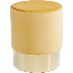 Stool Cherry Orange Brass Ø35cm